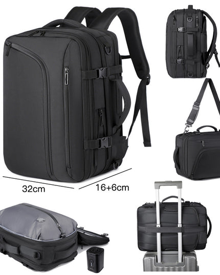 Vacuum Compression Backpack Simple Large Capacity