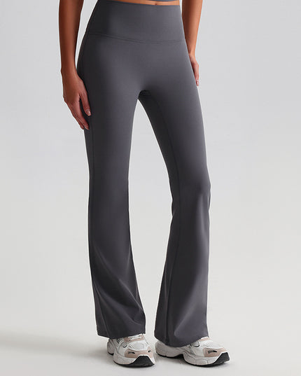 Wide-leg Bell-bottoms Tight Nude Feel Hip Raise Yoga Pants