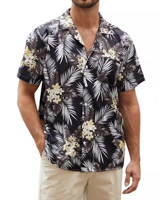 Men's Fashion Personalized Hawaiian 3D Printed Shirt