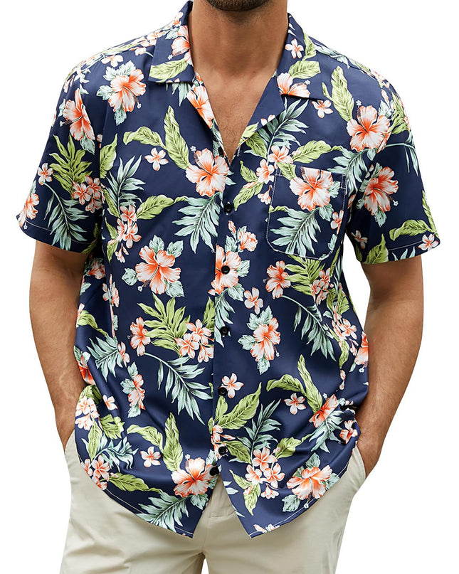 Men's Fashion Personalized Hawaiian 3D Printed Shirt