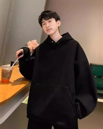 Hooded Sweater Men's High Street Fashion Brand