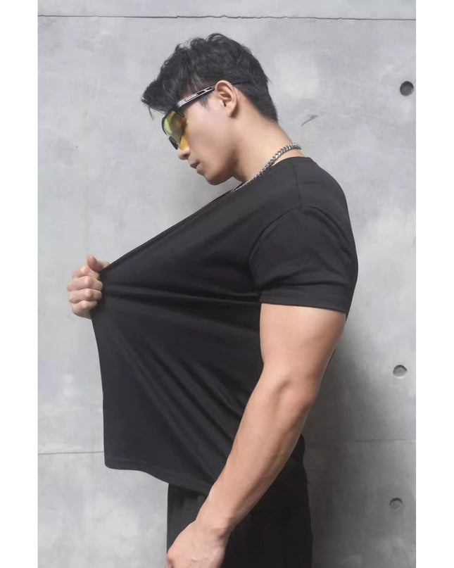 Fashion British Personalized Yupi Men's Summer T-shirt