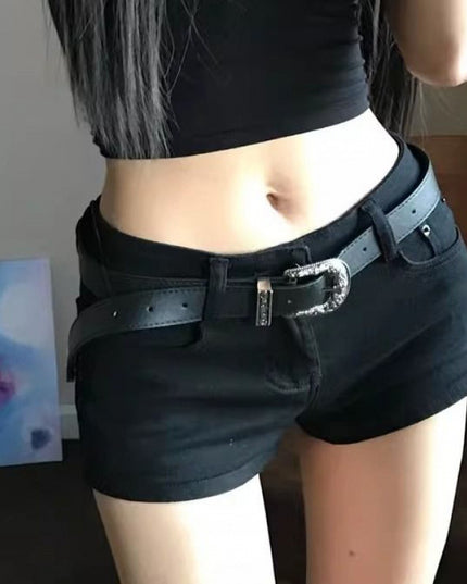 Hot Pants American Hot Girl Stretch Pants Short Slim Fashion