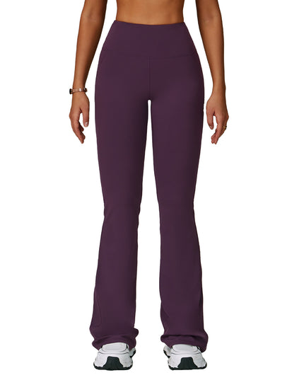 Sports High Waist Hip Lift Wide Leg Outerwear Bell-bottom Pants