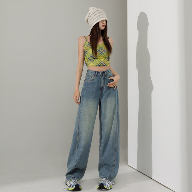 Wide Leg Jeans Loose Fashion Women