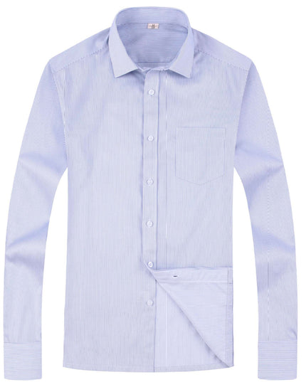 Shirt Men's Long Sleeve Spring And Autumn Middle-aged Loose Casual Men's Shirt