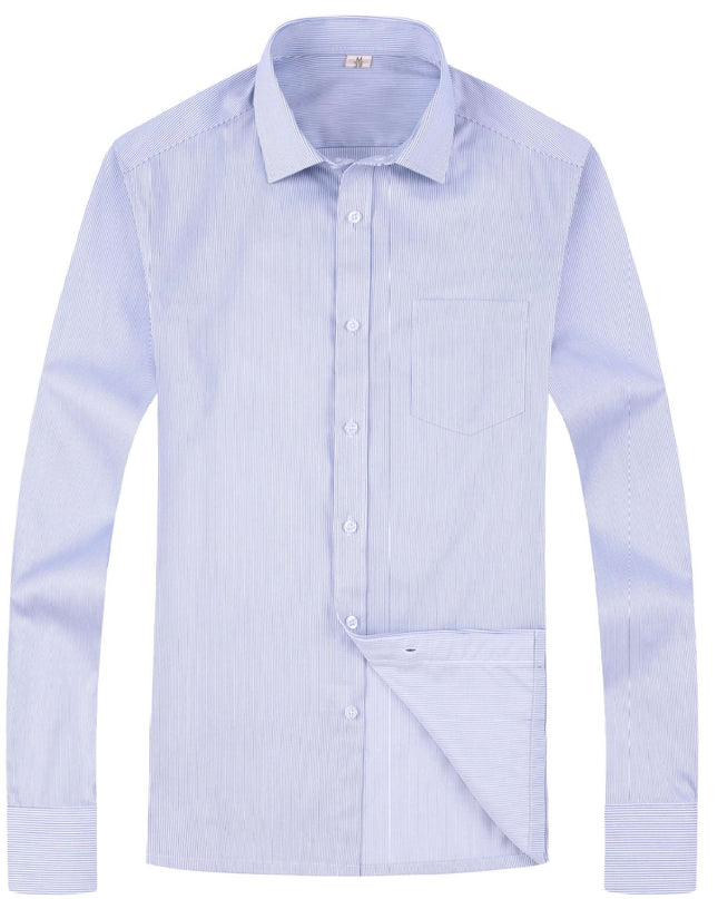 Shirt Men's Long Sleeve Spring And Autumn Middle-aged Loose Casual Men's Shirt
