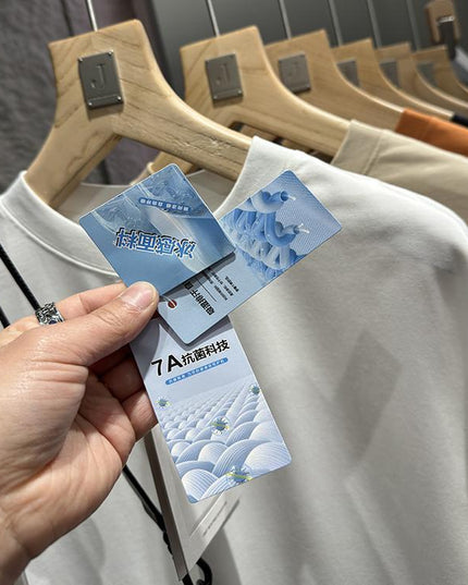 Luxury Quick-drying Hooded Simple Men's Short Sleeve