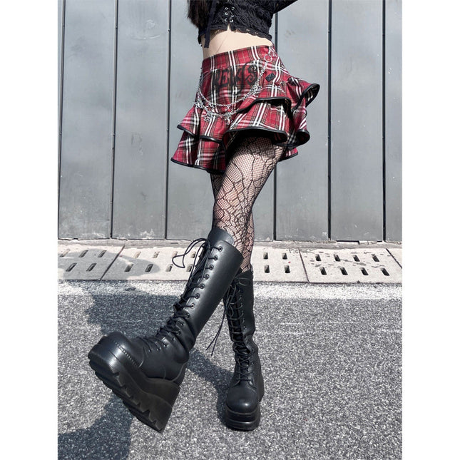 Y2g Niche Cake High Waist A- Line Skirt