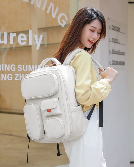 Water Repellent Simple Travel Backpack For Going Out