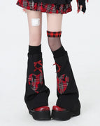 Plaid Leg Warmer
