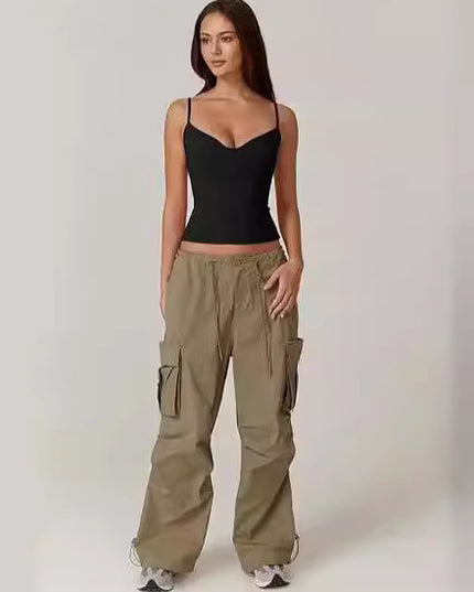 Camisole Cropped T-shirt Vest Women's Milk Silk Top