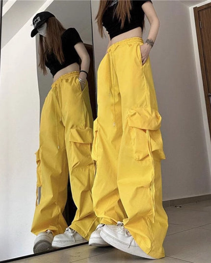 High Waist Retro Quick-drying Overalls For Women