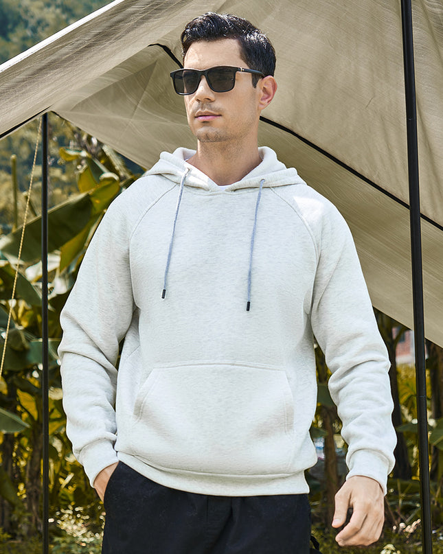 Loose Cool Blank Fleece Sweater Men's