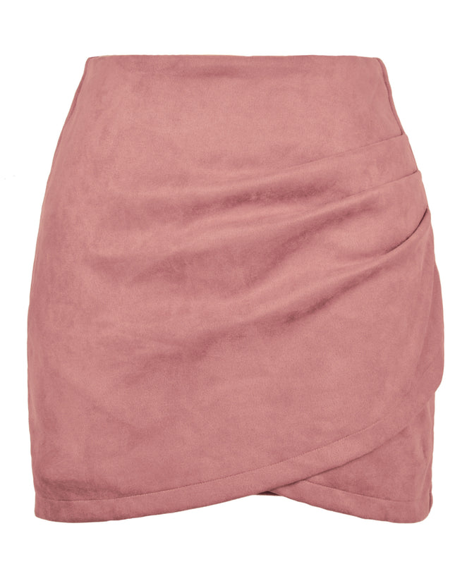 Solid Color Sheath Skirt Autumn And Winter Irregular Women's Clothing