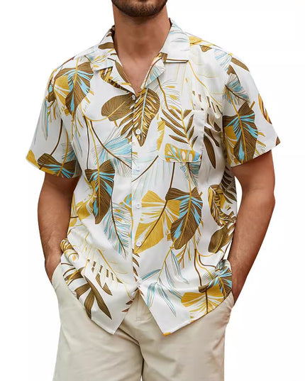 Men's Fashion Personalized Hawaiian 3D Printed Shirt