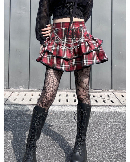 Y2g Niche Cake High Waist A- Line Skirt
