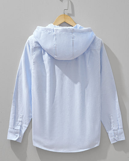 Men's Fashion Handsome Long Sleeve Shirt Shirt Coat