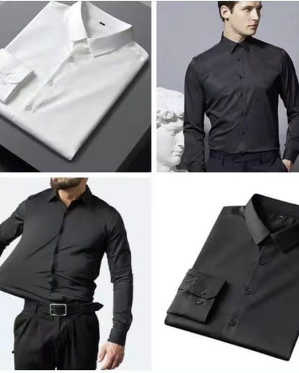 Men's Sports And Leisure Long Sleeve Lapel Shirt