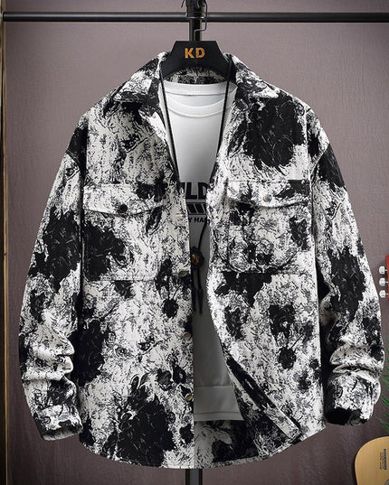 Personality Casual Lapel Shirt Coat