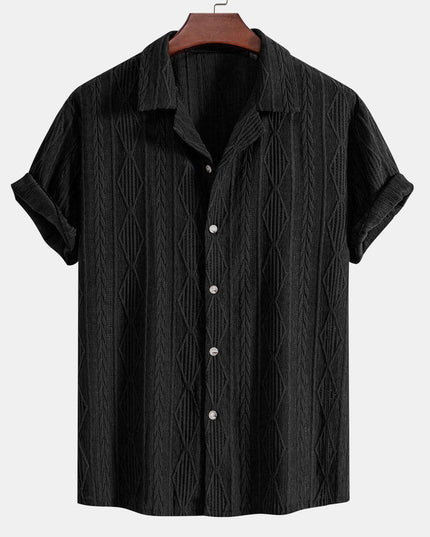 Men's Casual Loose Multi-color Beachwear Cotton And Linen