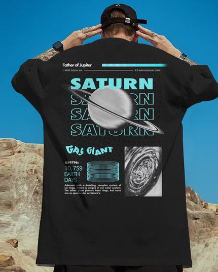 T-shirt For Men 3d Celestial Planet