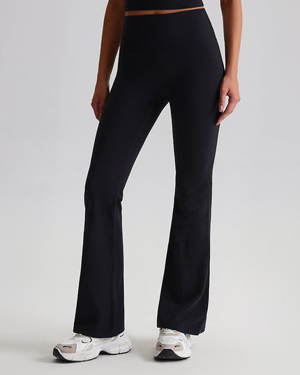 Wide-leg Bell-bottoms Tight Nude Feel Hip Raise Yoga Pants