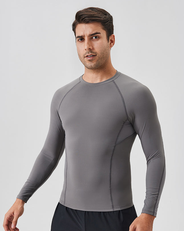 Sports Fitness Outdoor Training Tight Compression Long Sleeve Top