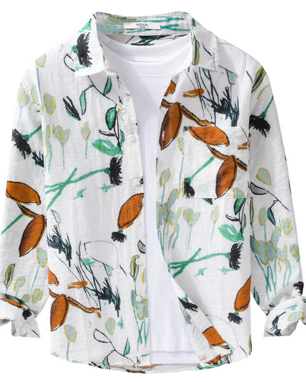 Simple Casual Wide All-match Men's Shirt