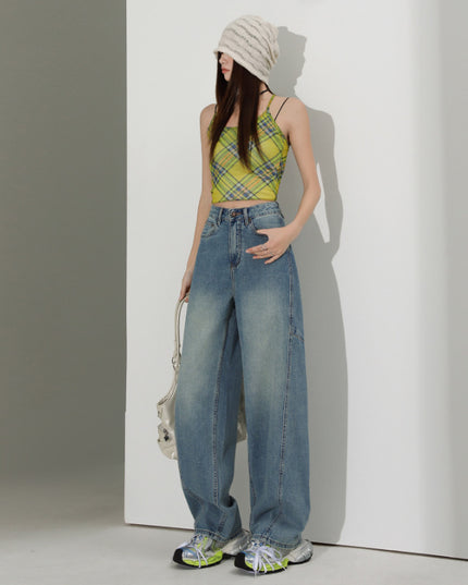 Wide Leg Jeans Loose Fashion Women