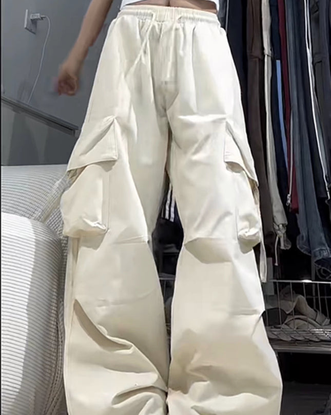 High Waist Retro Quick-drying Overalls For Women