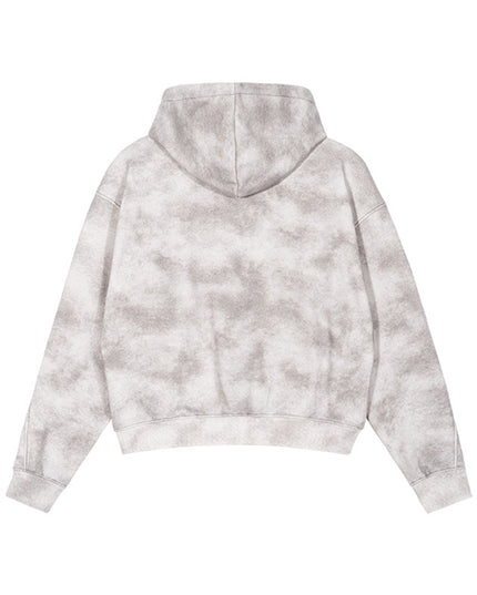 Men's Heavy Distressed Cardigan Zipper Sweater
