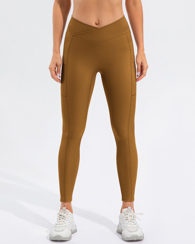 Nude Feel Yoga Pants Women's Tight High Waist Fitness Pants