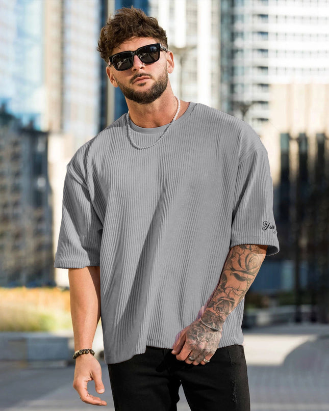 Fashion Loose Sports Short Sleeve Men