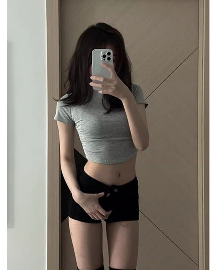 Hot Pants American Hot Girl Stretch Pants Short Slim Fashion