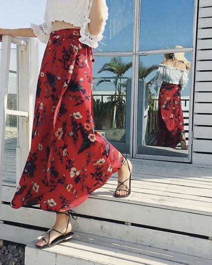 Women's Chiffon One-piece Sun-proof Beach Dress