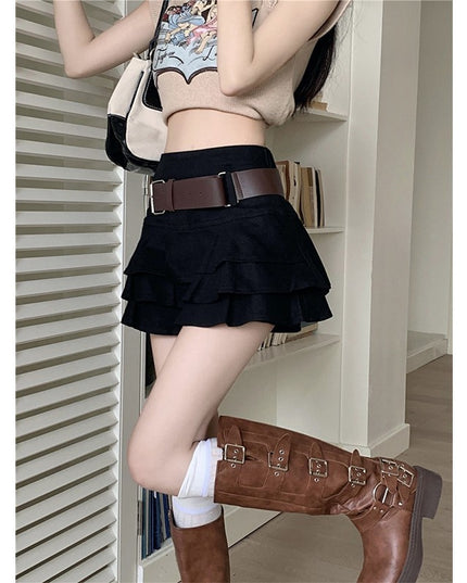 Hot Girl Style Tiered Skirt Female Spring And Summer Dopamine