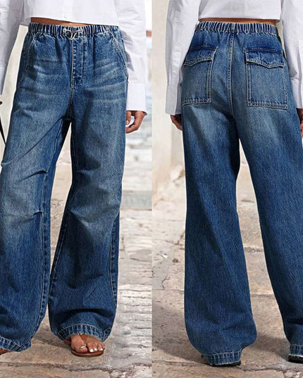 European And American Loose Jeans For Women