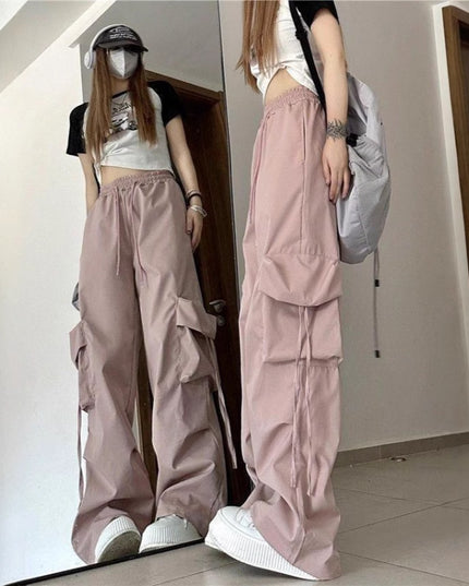 High Waist Retro Quick-drying Overalls For Women