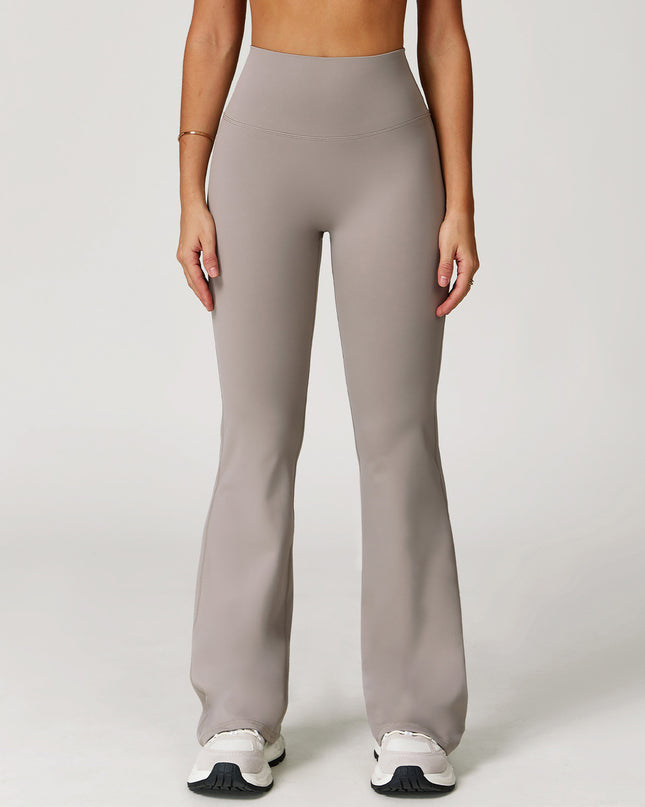 Nude Feel Casual Flared Pants Wide Leg Slimming Women