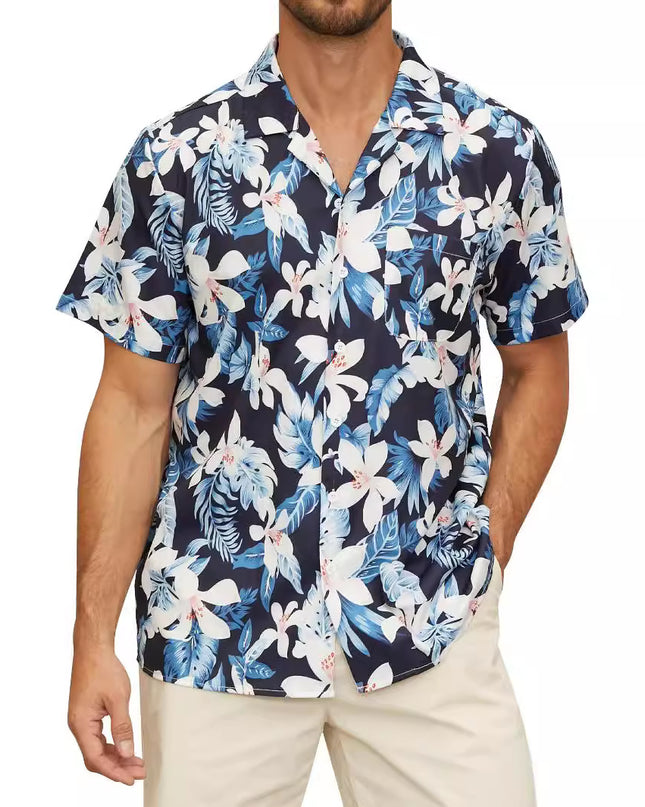 Men's Fashion Personalized Hawaiian 3D Printed Shirt