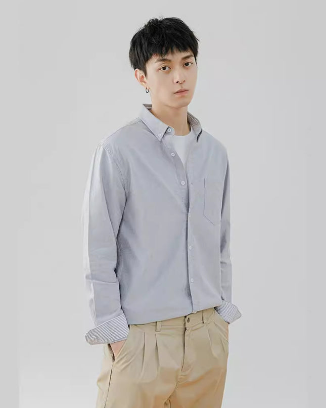 Oxford Casual Business Casual Shirt