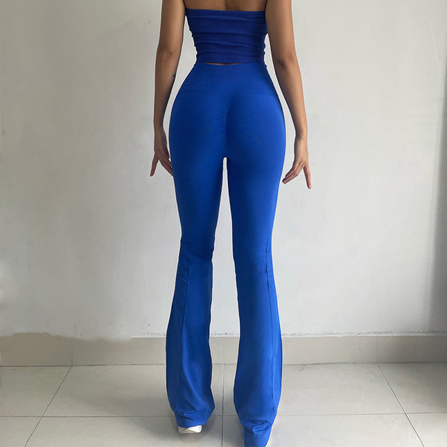 Horn Yoga Pants Women's High Waist Hip Beauty