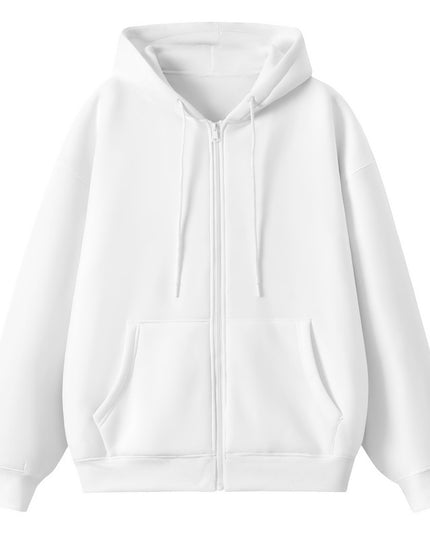 Men's Fleece Cardigan Sweater Hooded Coat