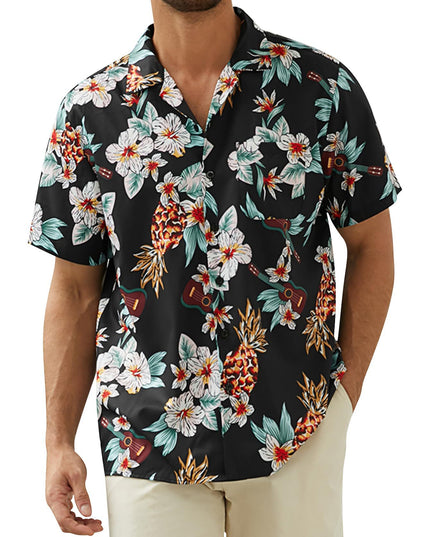 Men's Fashion Personalized Hawaiian 3D Printed Shirt