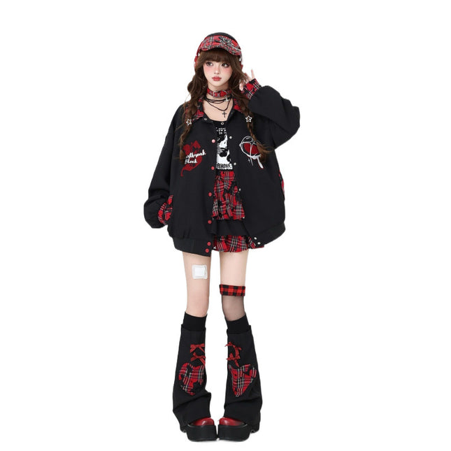 Women's Dopamine Punk Half-length Cake Skirt
