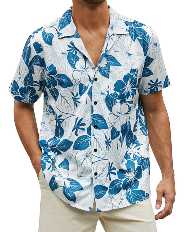 Men's Fashion Personalized Hawaiian 3D Printed Shirt