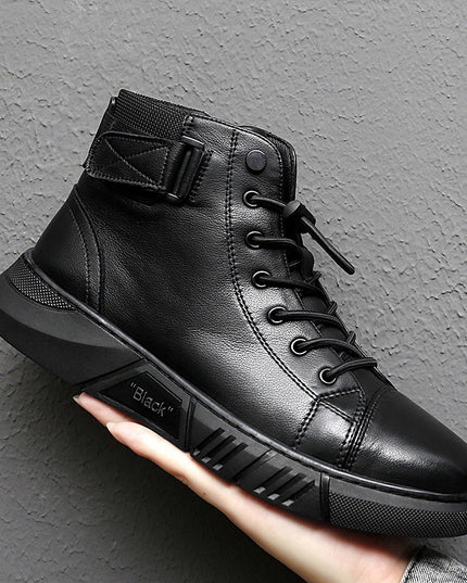 Plus Size Men's Shoes Soft-soled Martin Boots
