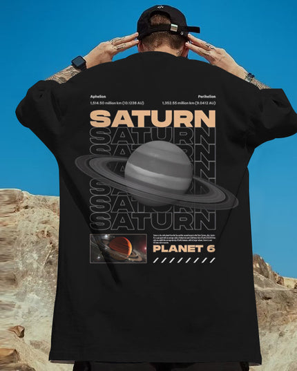 T-shirt For Men 3d Celestial Planet