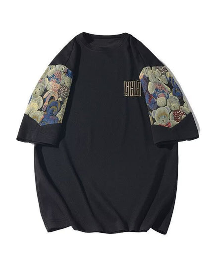 New Chinese Style Design National Style Short Sleeve T-shirt Men